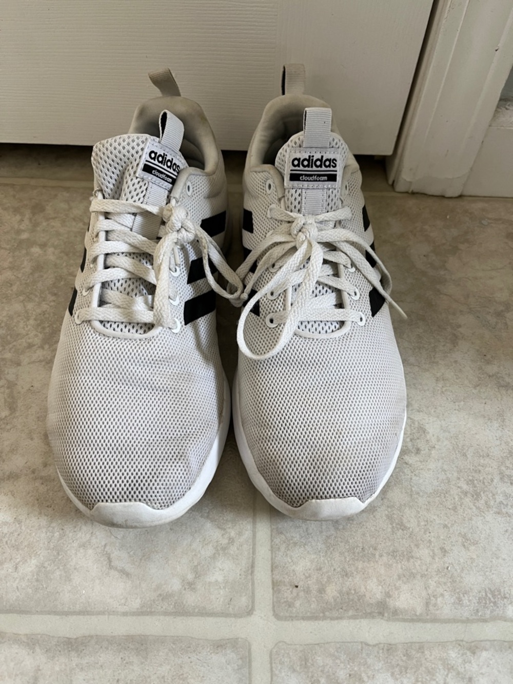 Adidas Women’s White Sneakers 9 1/2